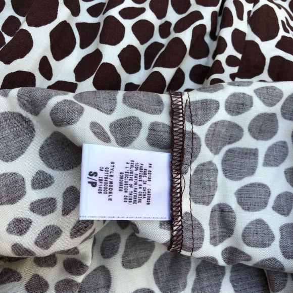 Guess giraffe 🦒 print halter dress cotton - Picture 3 of 6